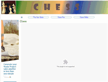 Tablet Screenshot of chessshredder.com